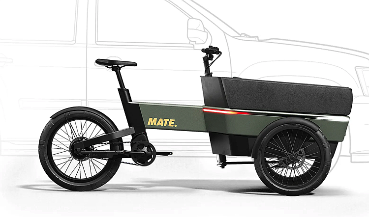 厂商 MATE 发布电动“倒骑驴”：搭载 250W 电机，续航 100 公里