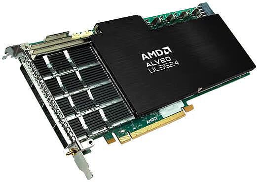 专为超低延迟电子交易所打造，AMD 推出 FPGA 加速卡 Alveo UL3524